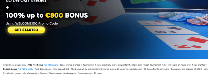 888Poker's two different welcome bonuses